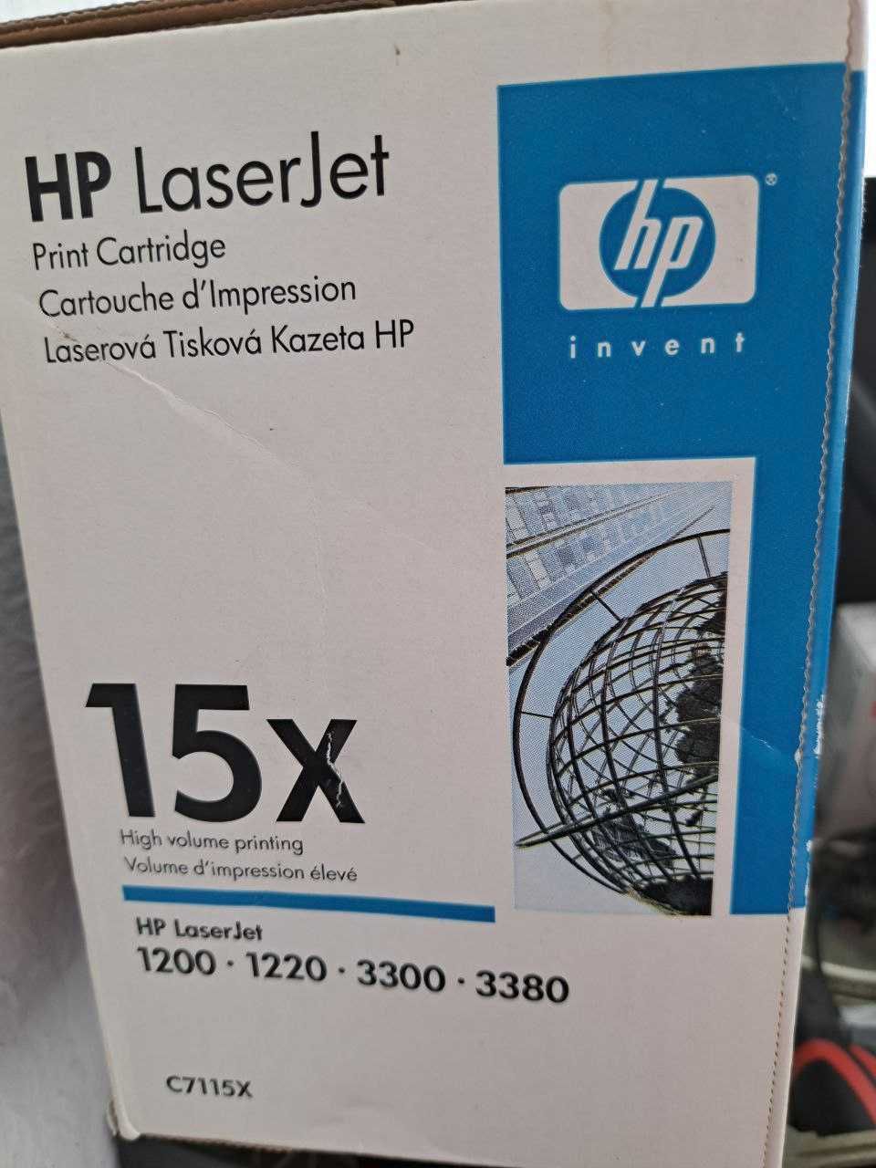 Картридж HP LJ 15X 1200/1000/3330/3380 (C7115X) Оригінал