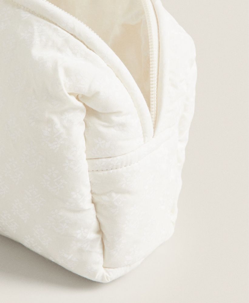 Nécessaire Pequeno Flores Zara Home NOVO
