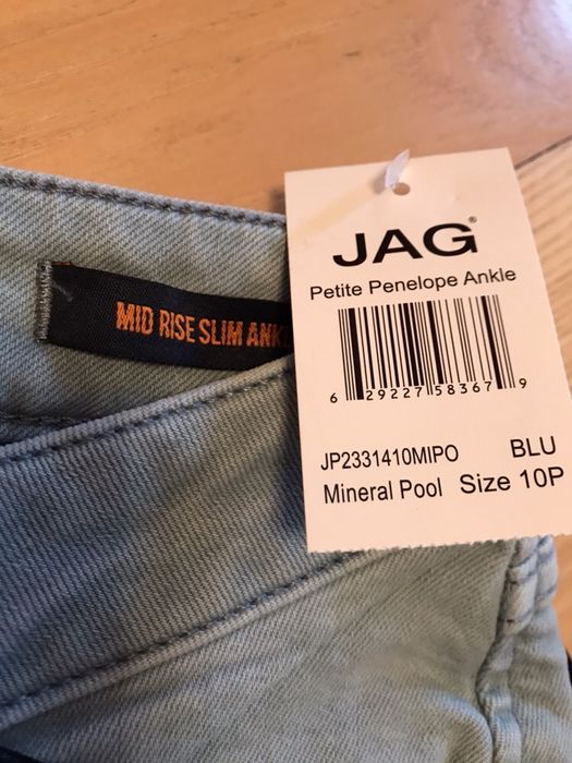 Голубые женские джинсы JAG