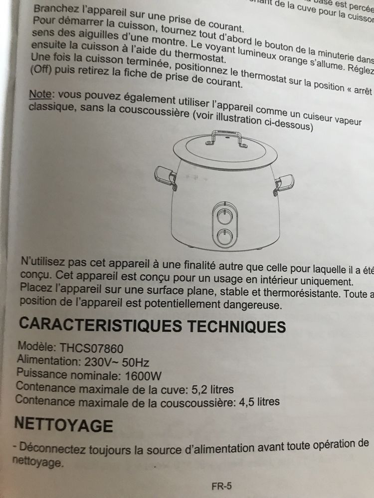 Spredam Nowy Multicooker Thompson Couscook
