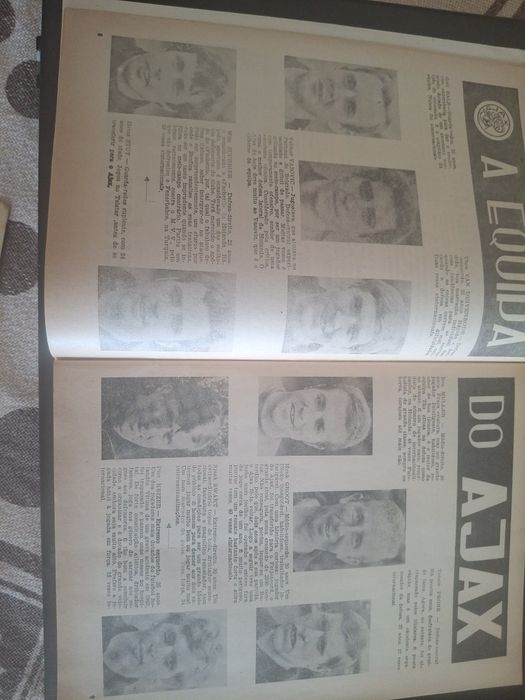 Raro bilhete e programa benfica slb ajax