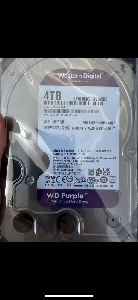 Жорсткий диск Western Digital 4TB