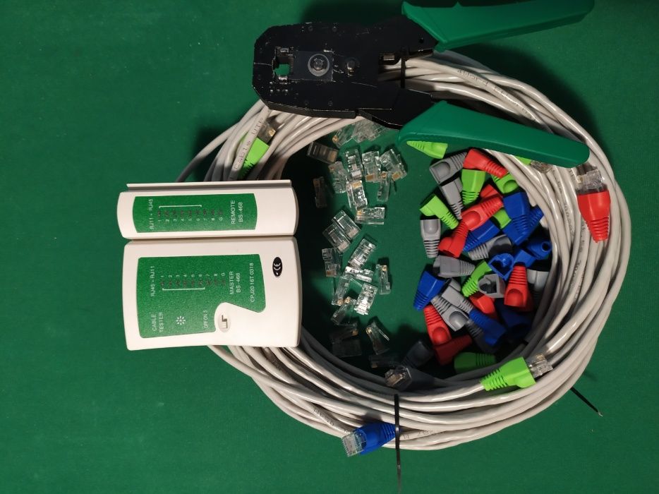 Kabel sieciowy LAN 20 metrów RJ45 UTP Ethernet SKRĘTKA
