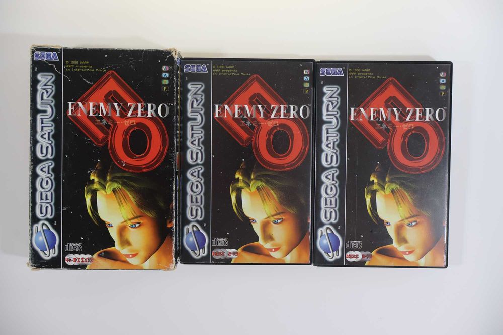 Gra na konsole Sega Saturn Enemy Zero Pal BDB Unikat Dla Kolekcjonera