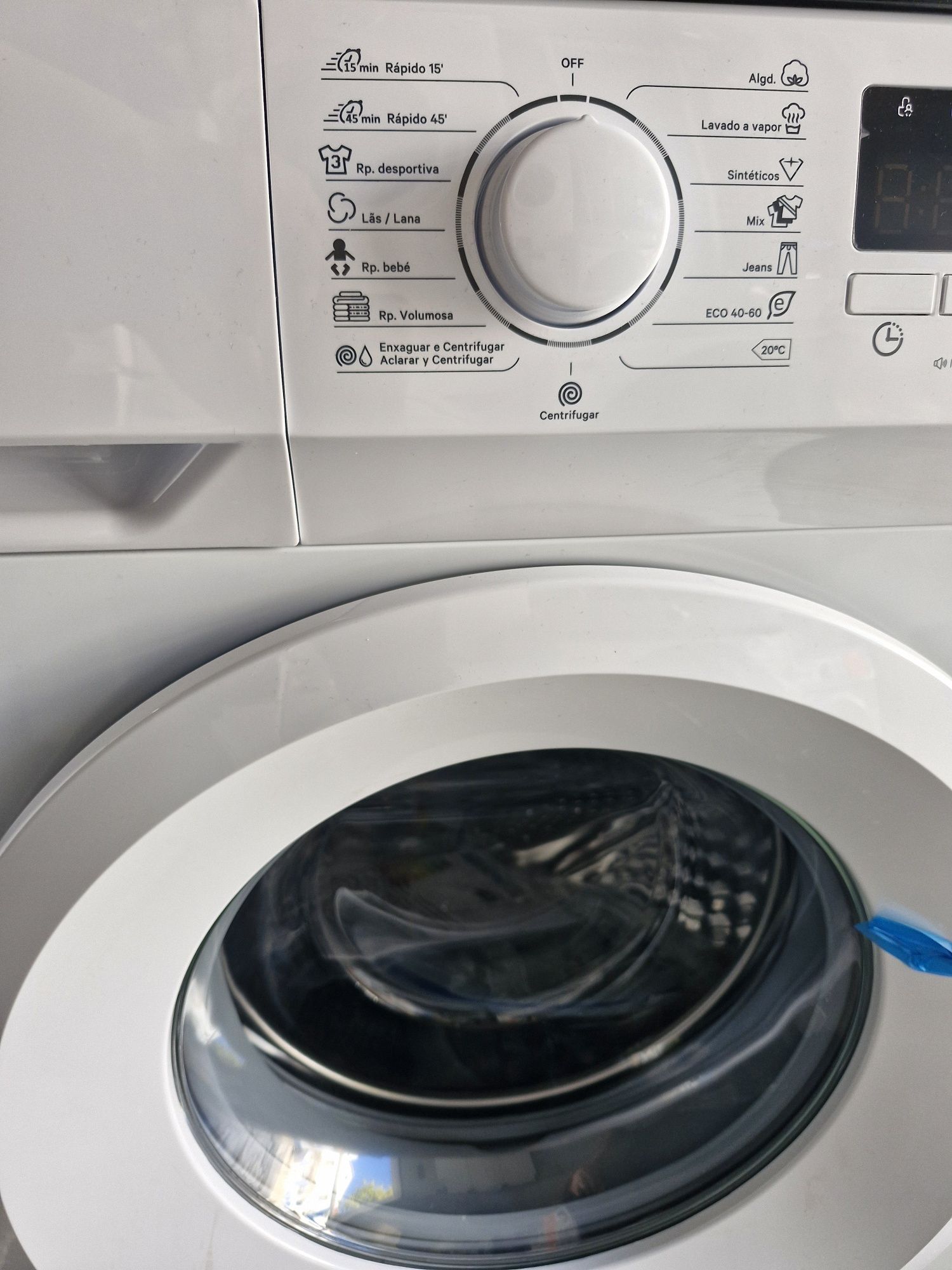 Máquina de lavar roupa kunft 8kg