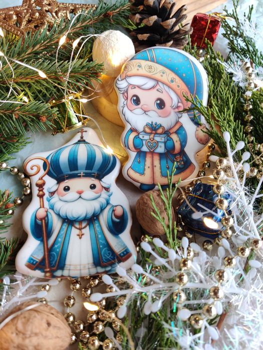 Розмальовки лист від Миколая пряники Миколайчики раскраски на Николая