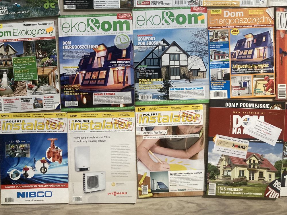 Gazety Murator, Domy, Instalator
