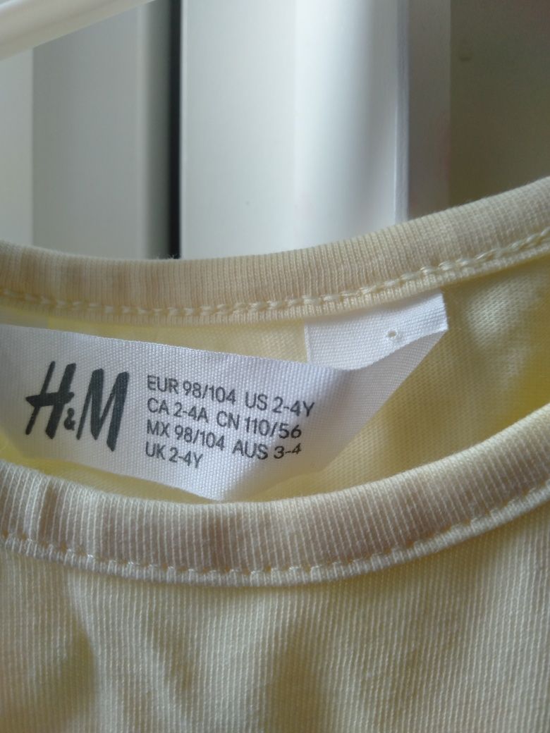 Bluzka koszulka T-shirt H&M nowa bez metki