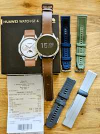 Huawei Watch GT4 Ideał - gwarancja i dodatkowe paski