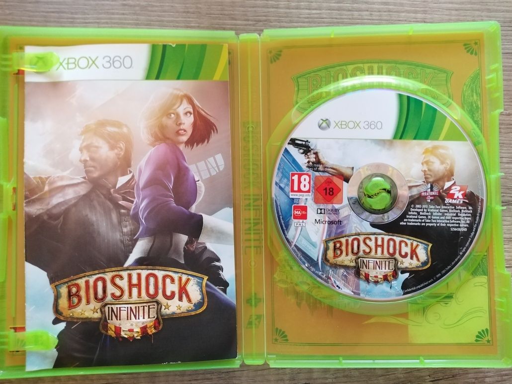 Bioshock infinite xbox 360 gra