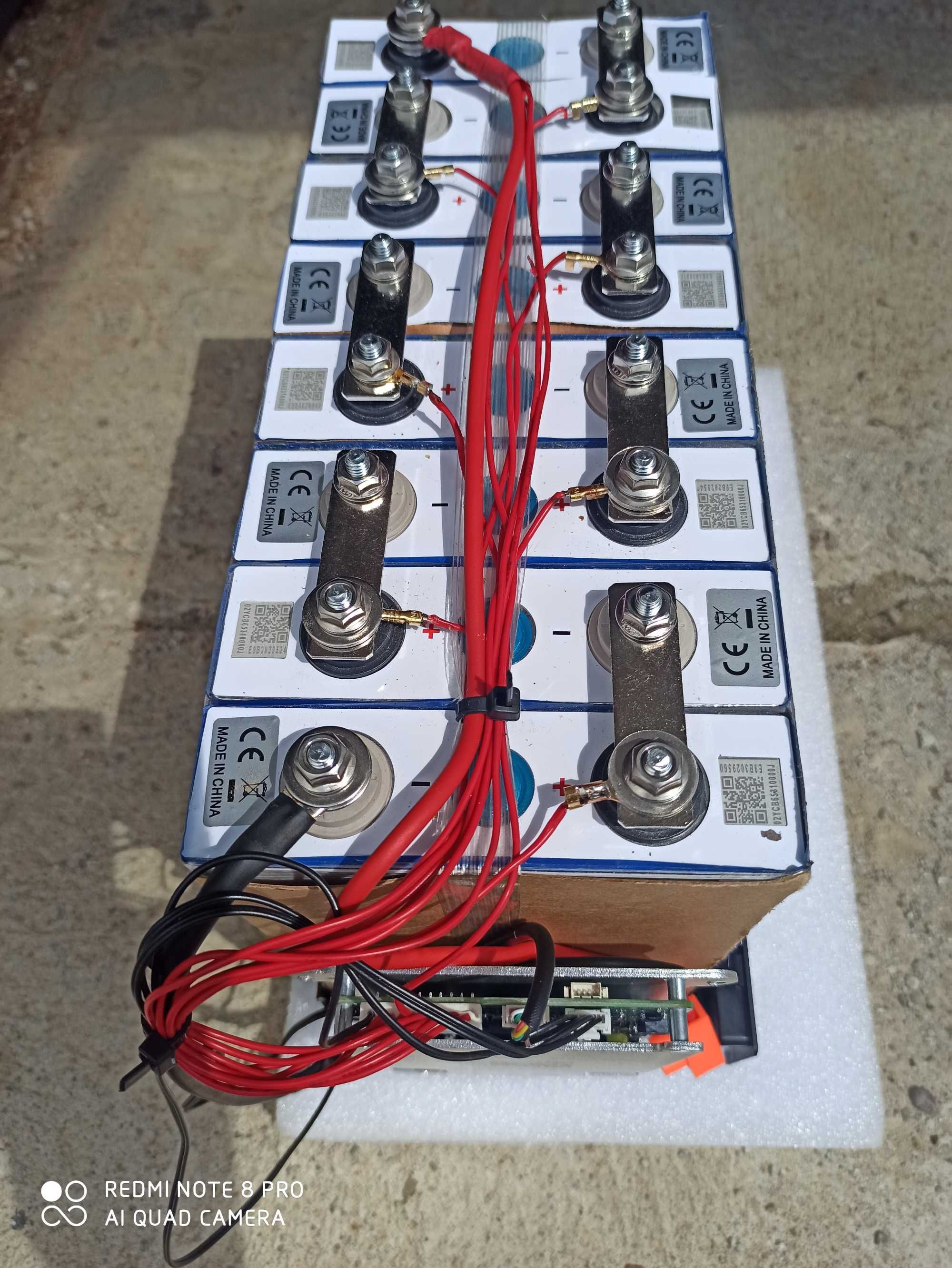 Magazyn Energii 24V Ogniwa LiFePo4 8 x 105Ah z BMS skonfigurowany