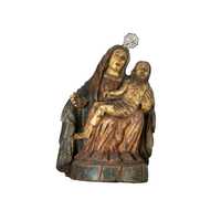 Escultura Pietà Nossa Senhora Piedade Arte Sacra | século XVII