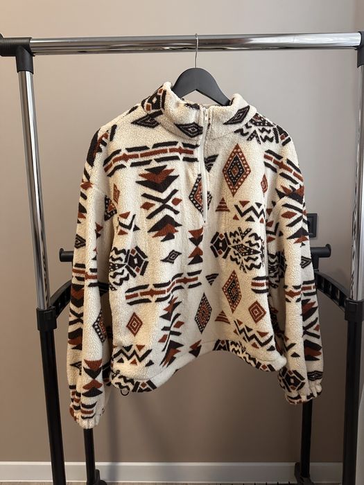Нова Фліска шерпа в етнічному стилі кофта светр унісекс оверсайз