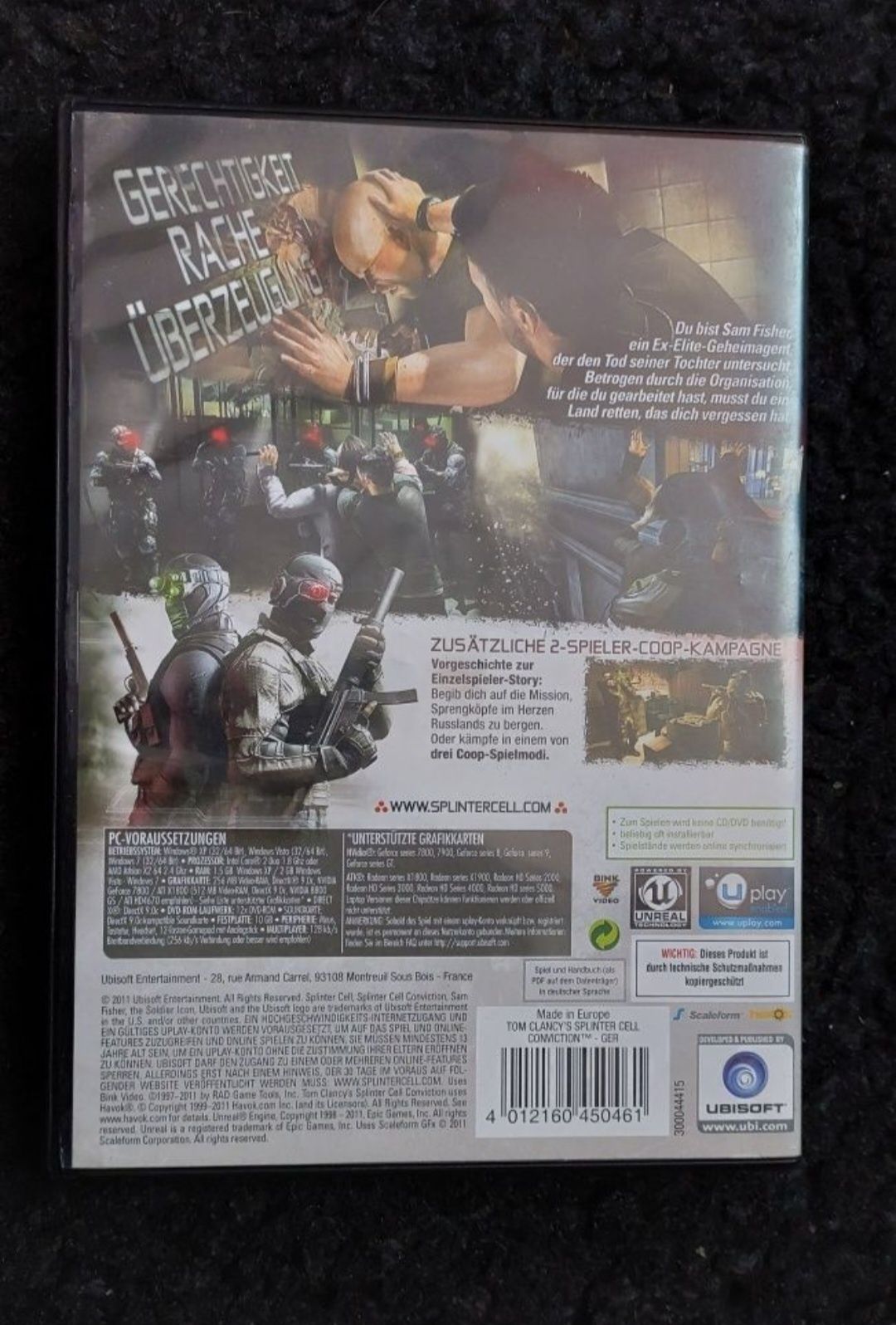 Tom Clancys Splinter Cell Conviction PC