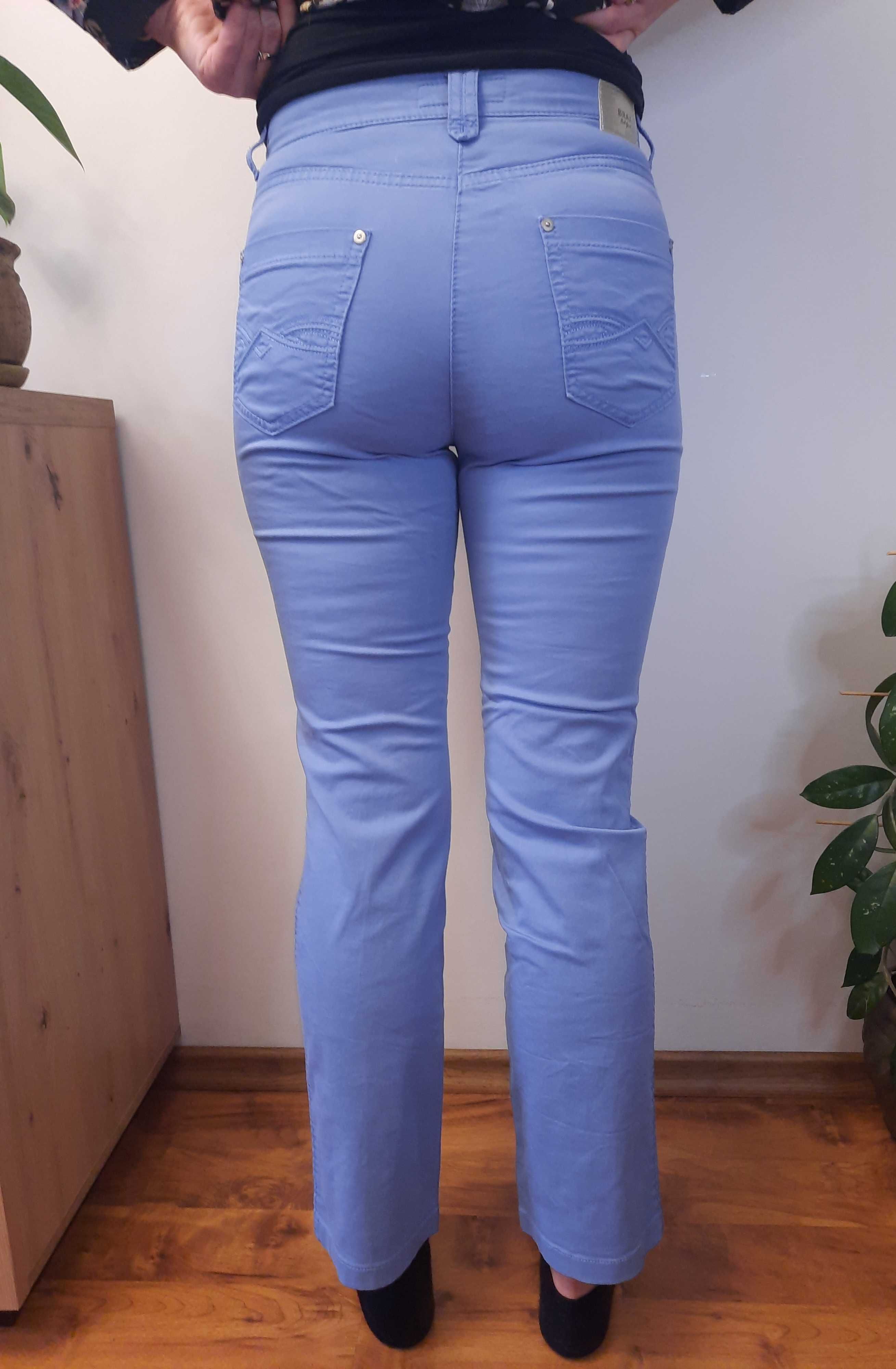 Spodnie materiałowe bawełniane jeans braxy rurki Brax W26 L32 S M