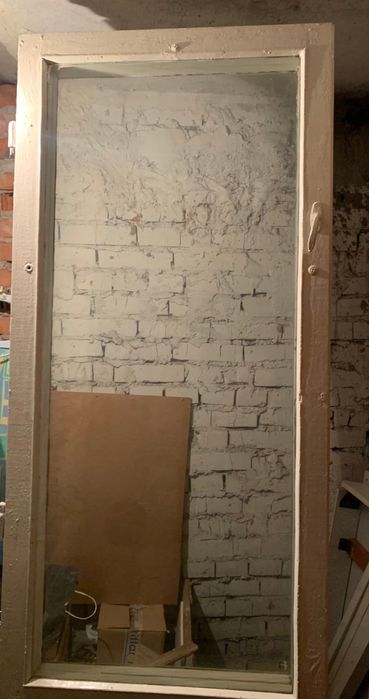 Двері дерев'яні балконні