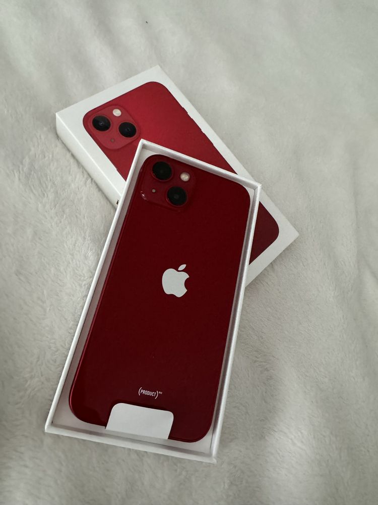 iPhone 13 128gb czerwont red NOWY plus case MagSafe