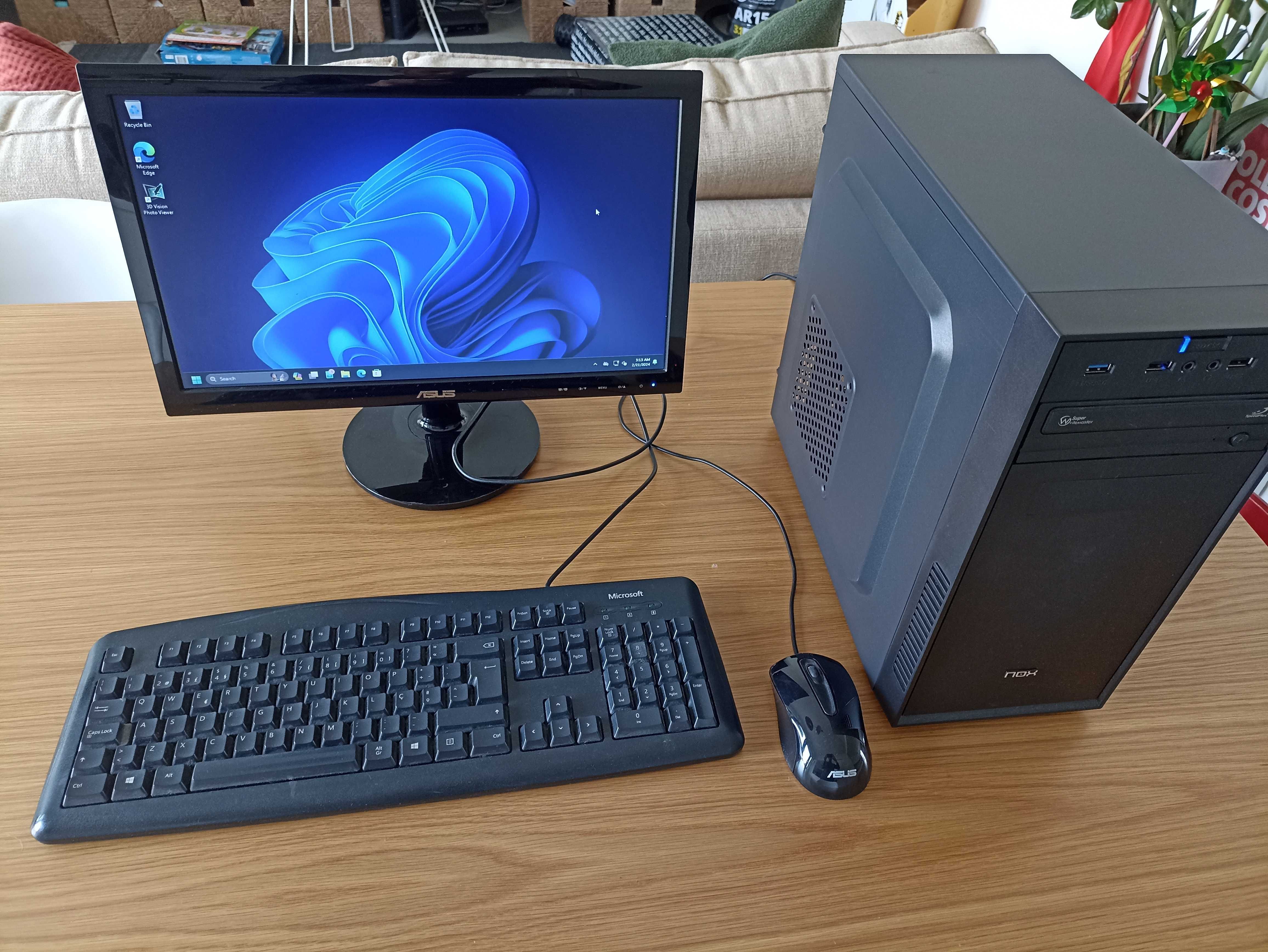 PC intel e5400 + Monitor