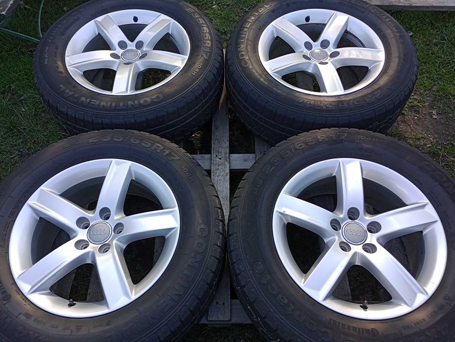 Alufelgi 17 cali 5x112 AUDI A3 A4 A5 A6 A7 Q3 Q5 VW Seat Skoda ET-37