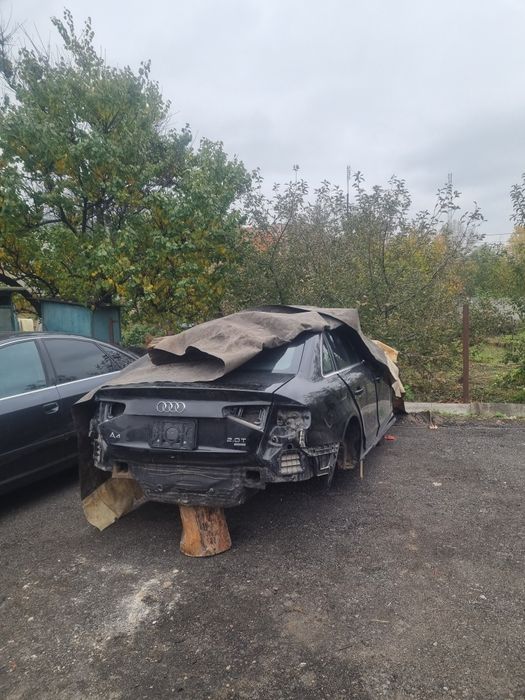 Кузов авто з українськими документами після дтп ауді audi a4 2014 доки