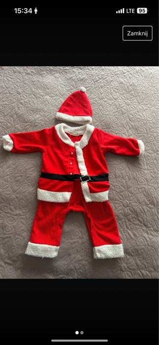 Strój Mikołaja roz 90