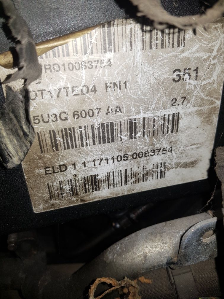 Мотор пежо 2.7 dt17ted4 hn1 5u3q 6007aa