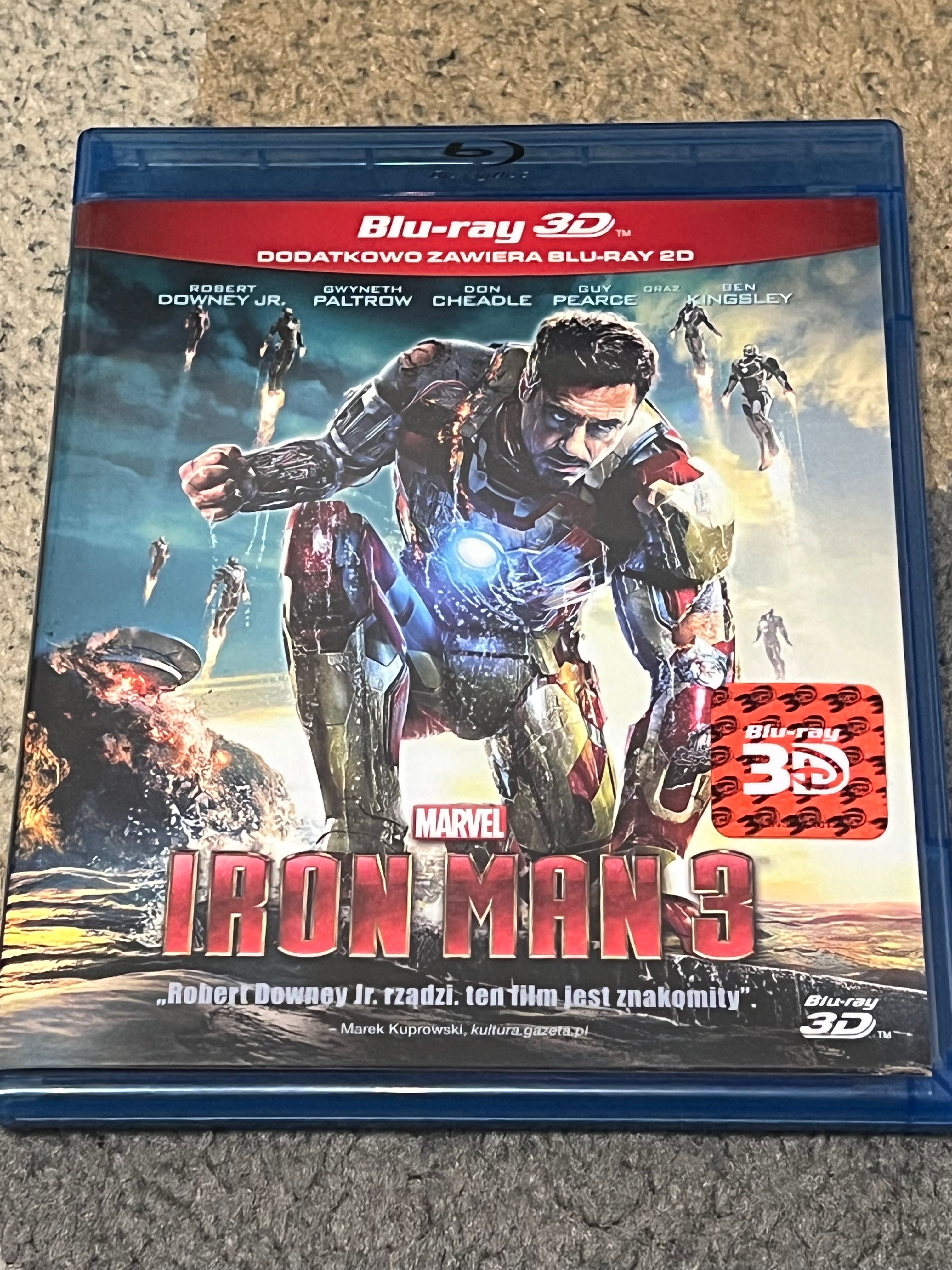 Iron Man 3 Blu-Rey 3D