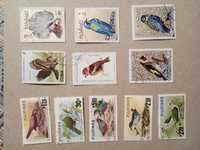 Znaczki pocztowe ptaki