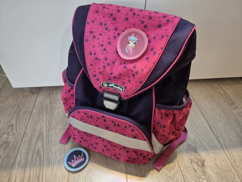 Plecak tornister dziewczęcy Herlit Ultralight klasa 1-3