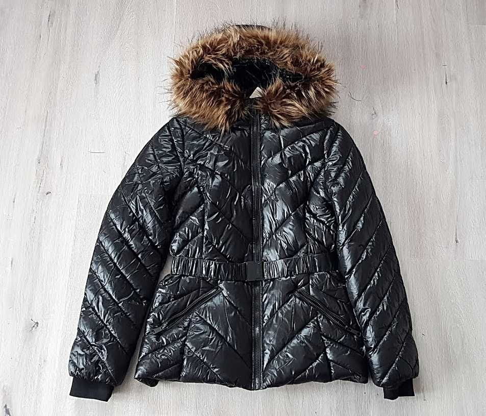 H&M czarna nowa pikowana kurtka