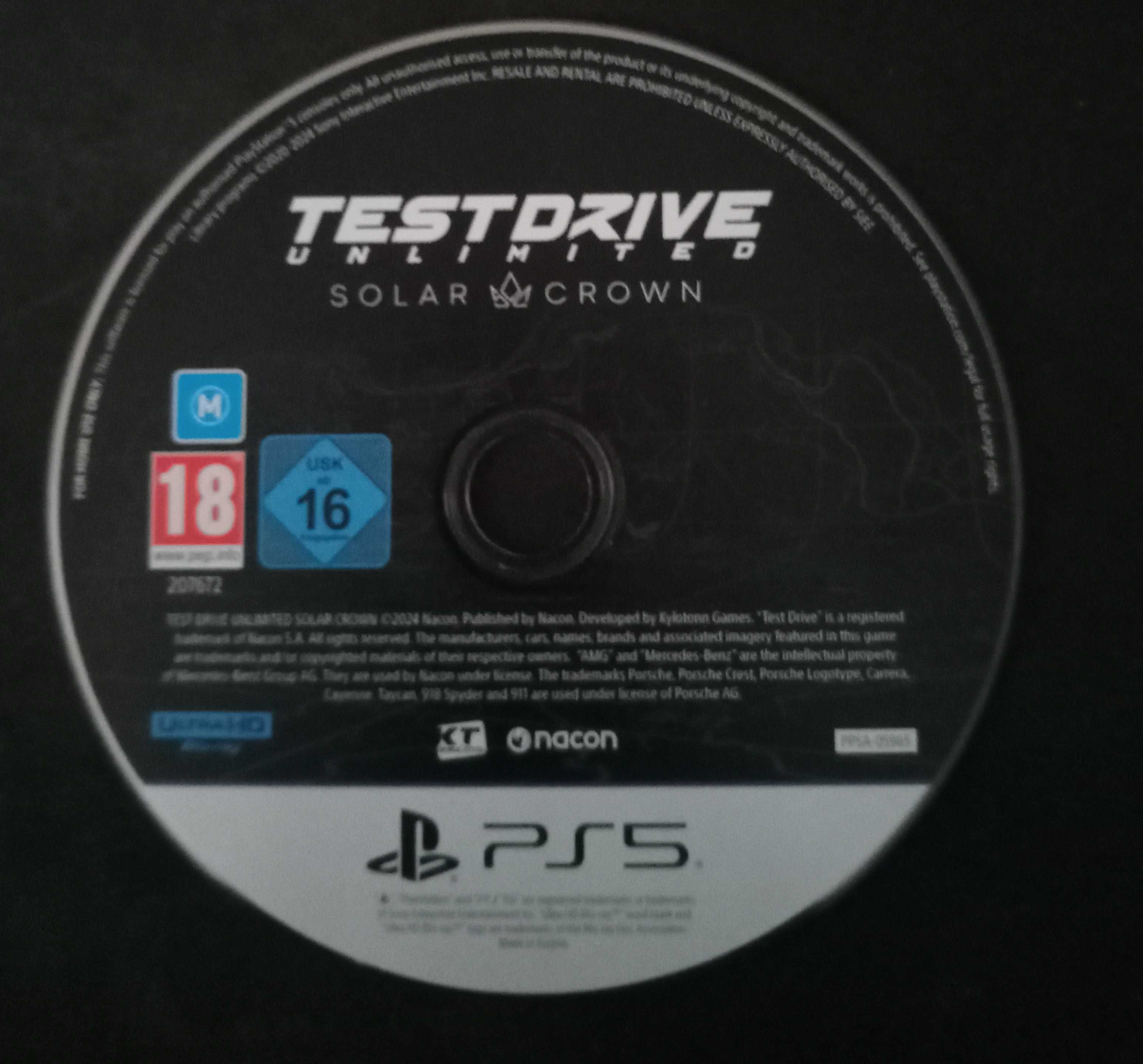 test Drive Unlimited: Solar Crown PL PS5 (INFO)