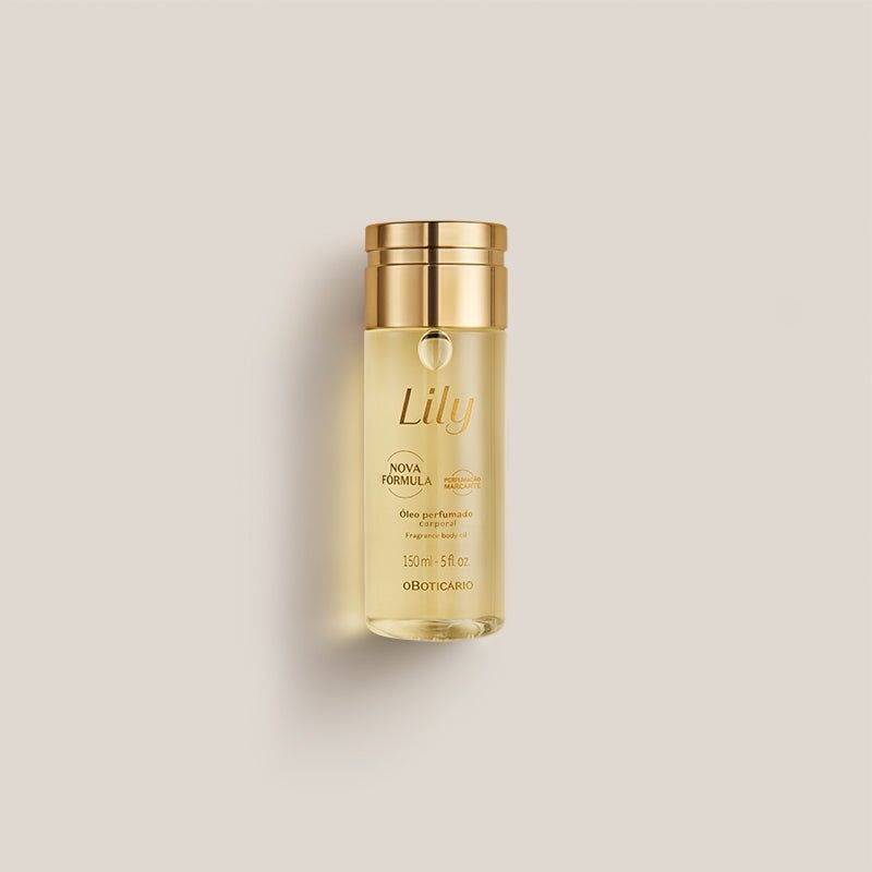 Óleo Perfumado Corporal Lily, 150ml- Boticário
