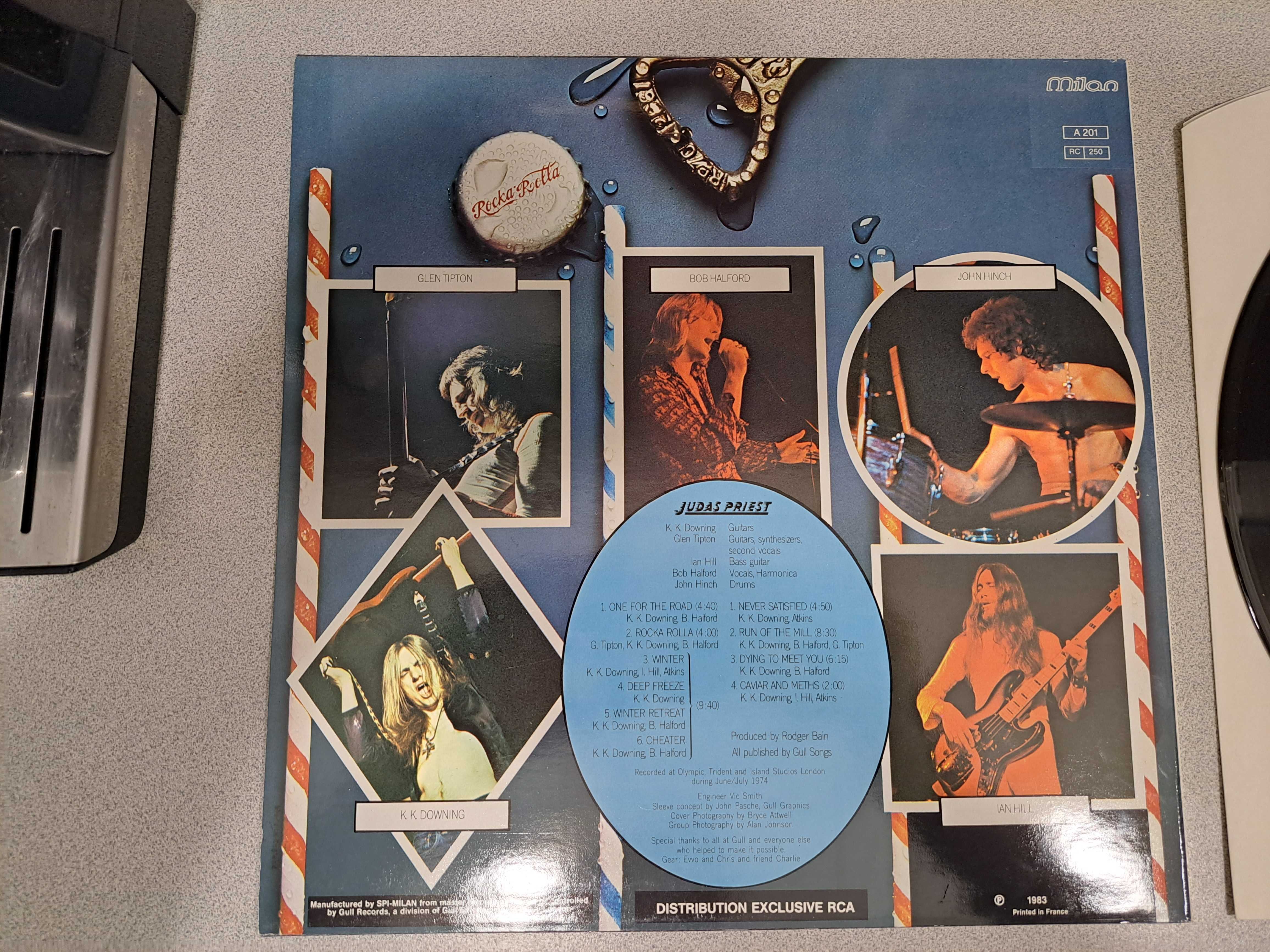 Płyta winylowa LP Judas Priest - Rocka Rolla NM-/EX++