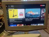 tv samsung biały 23 cale plus antena i dekoder