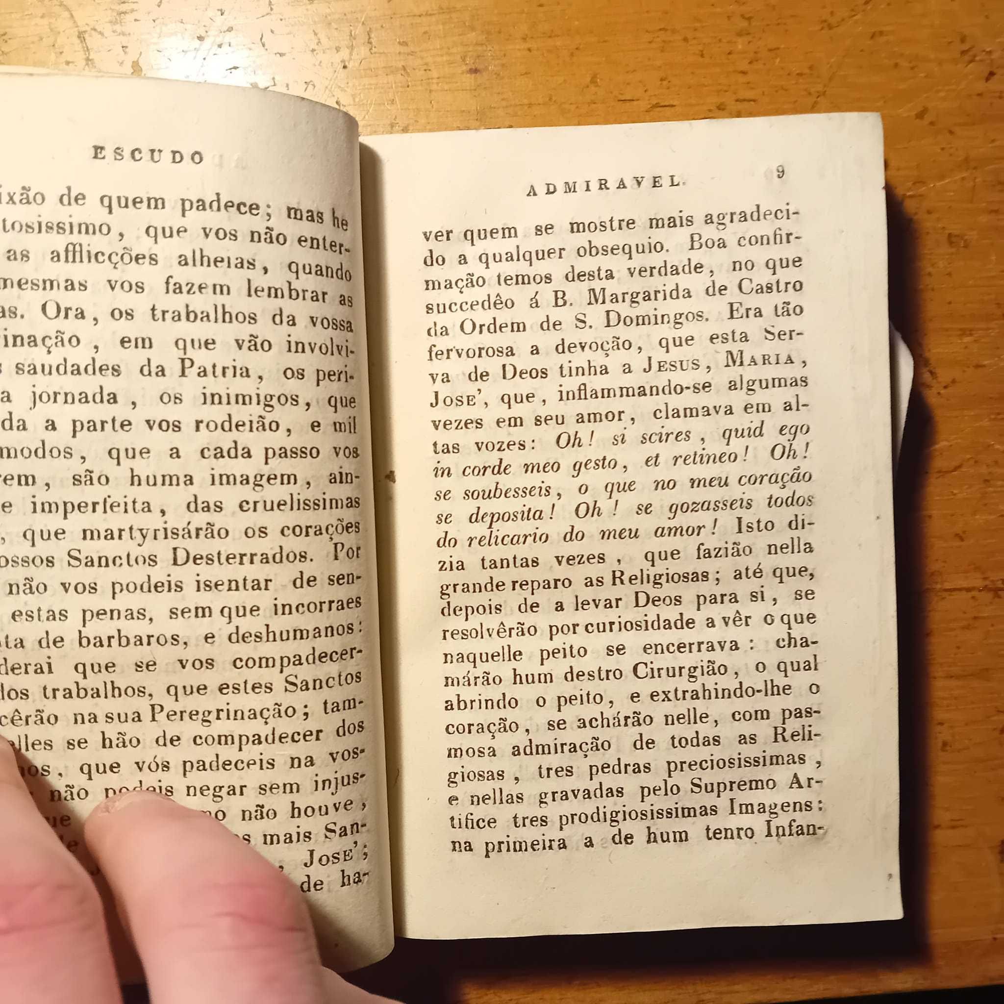 Escudo admiravel contra os males da vida, 1830