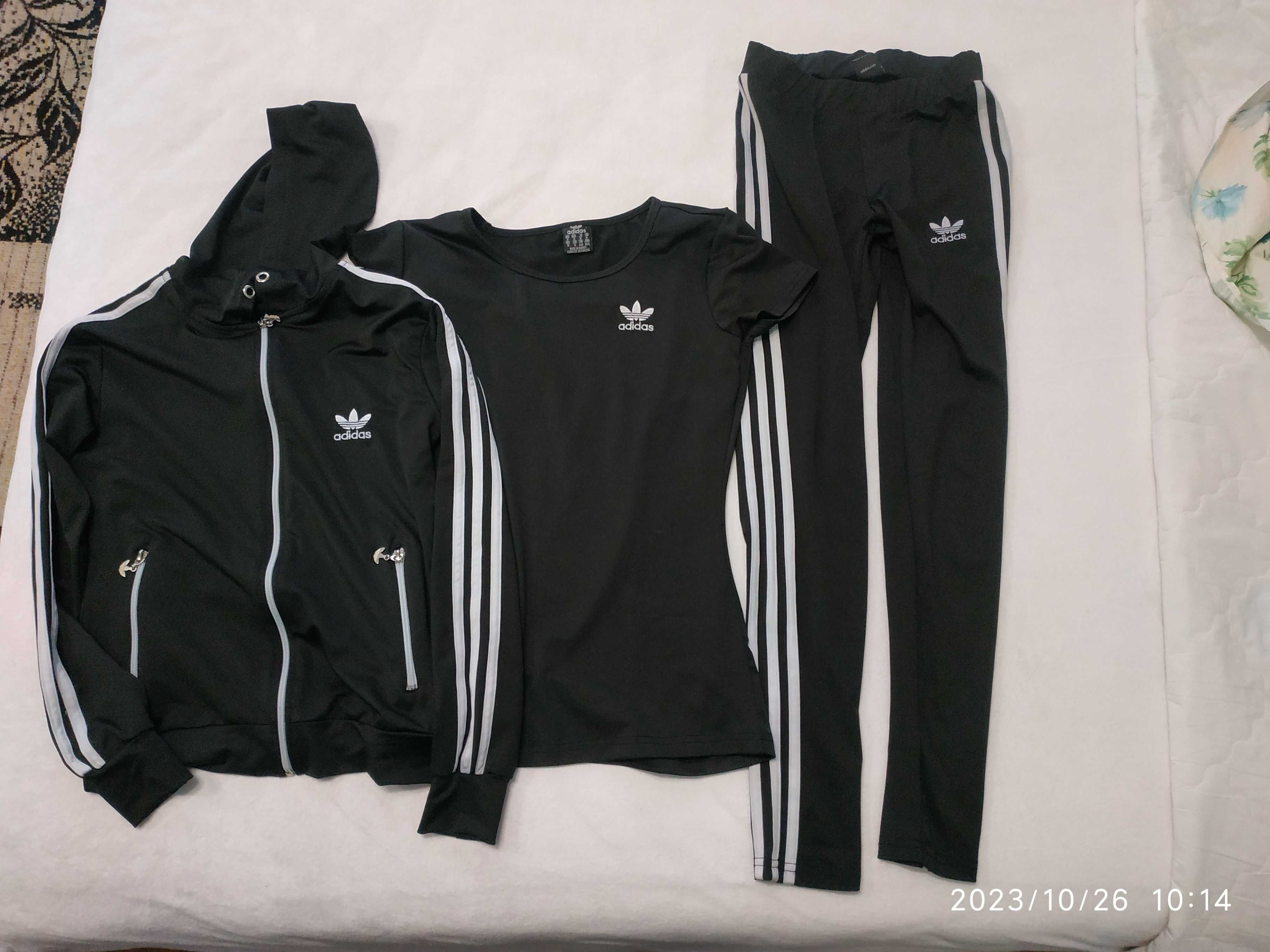 Жіночий спортивний костюм Adidas (трійка)