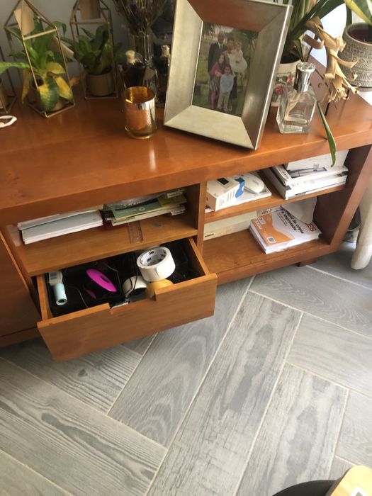 Movel de Tv de Madeira Maciça