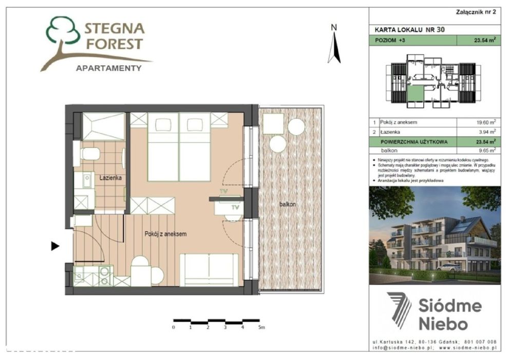 Komfortowe apartamenty nad morzem