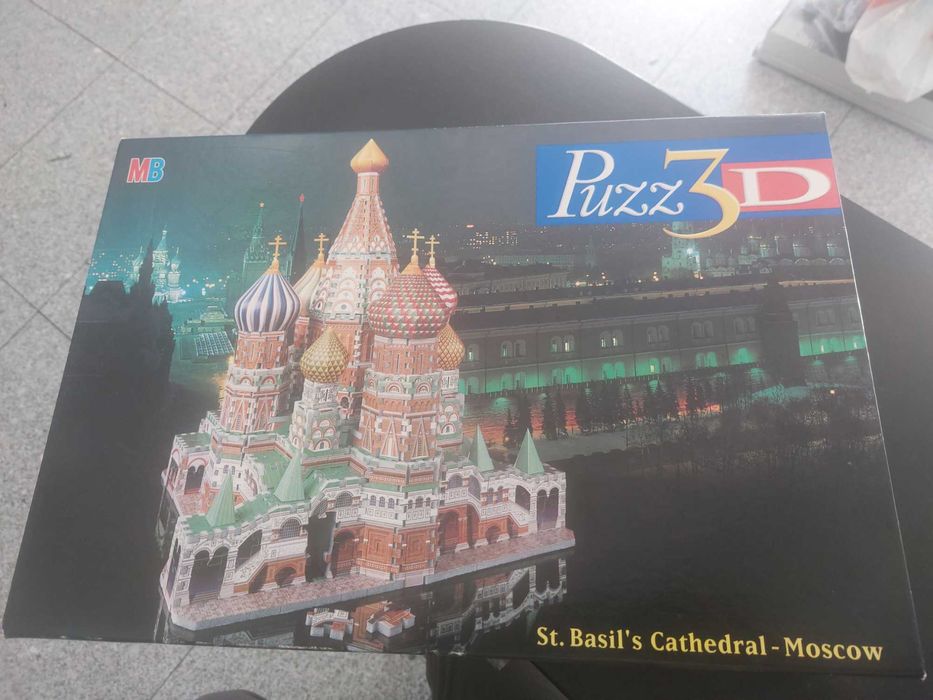 Puzzle selado 3d St. Basil's Cathedral Moscow 708 pecas