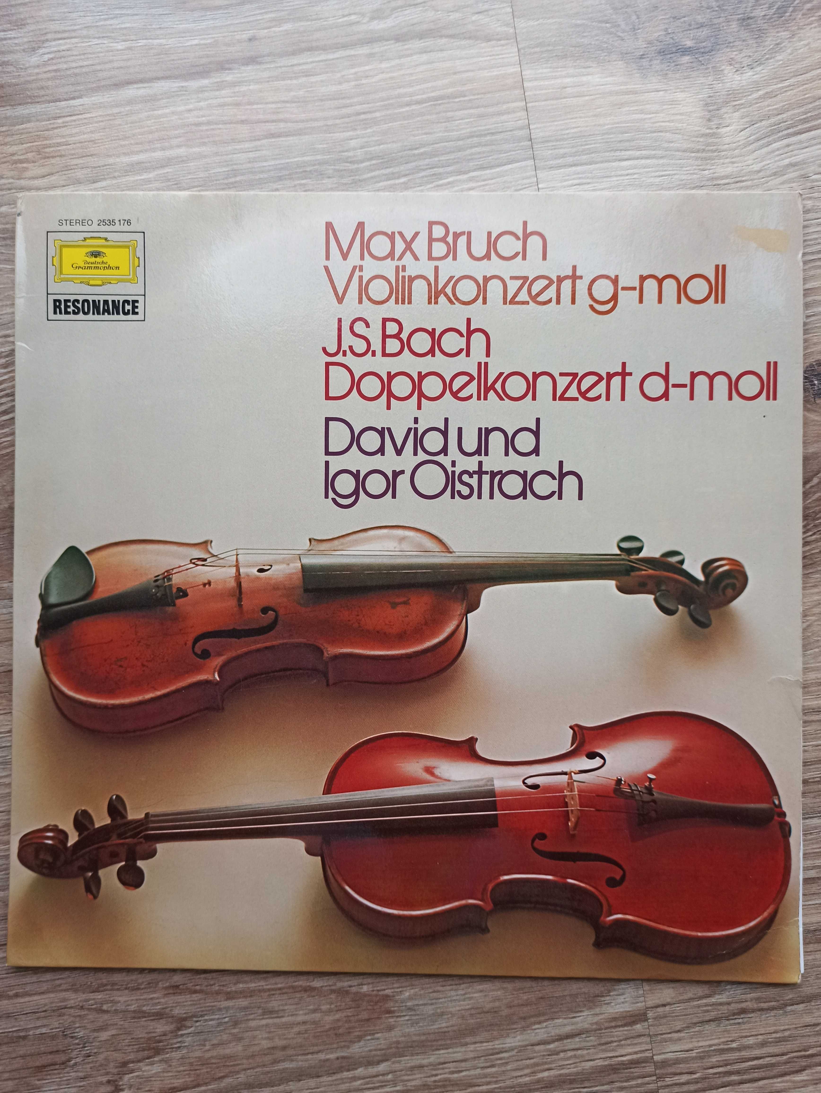 Płyta winylowa, Max Bruch, J.S.Bach, David und Igor Oistrach