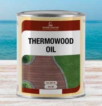 Термомасло Thermowood Oil от Borma Wachs (Италия)