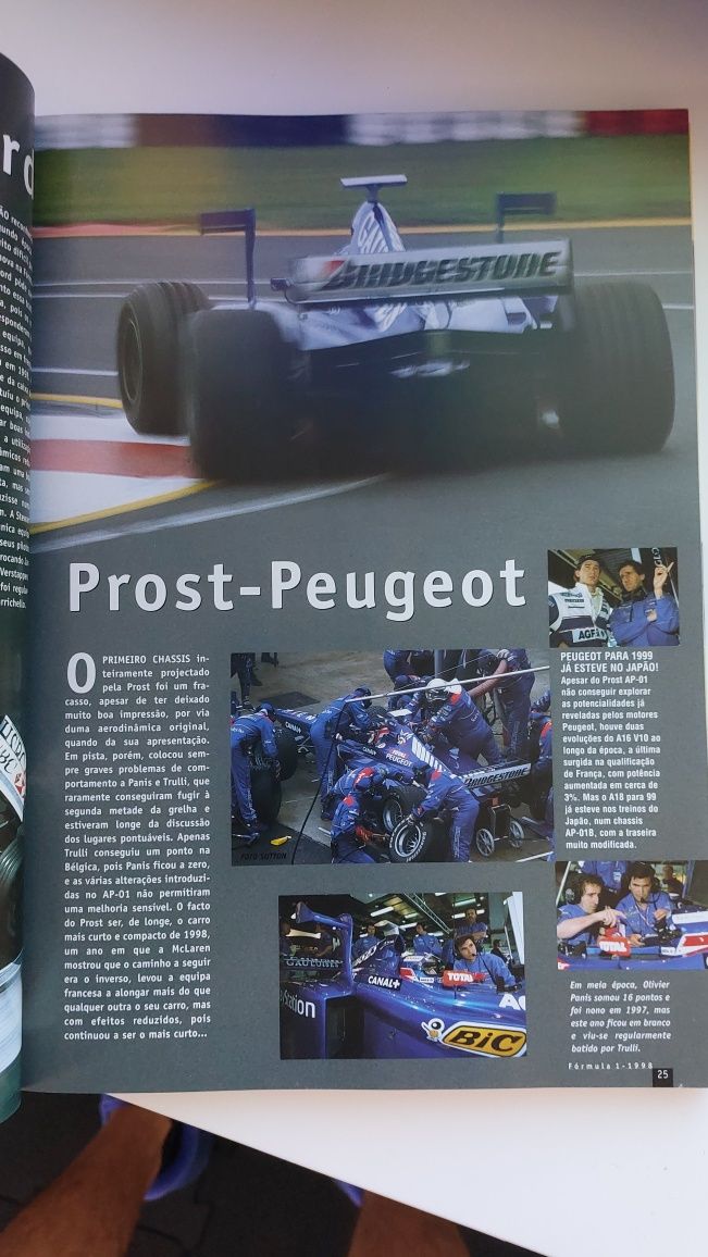 Formula1 anuários 98/99