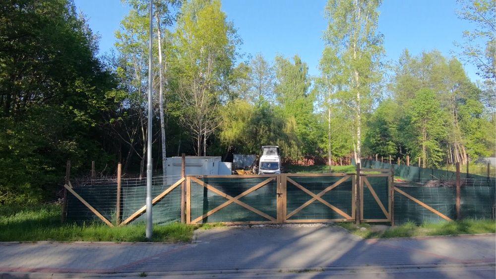 Działka budowlana 1000m2 z mediami i projektem domu!