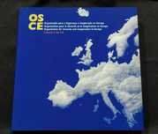 Raro livro dos CTT Portugal em selos 1996 edição especial OSCE