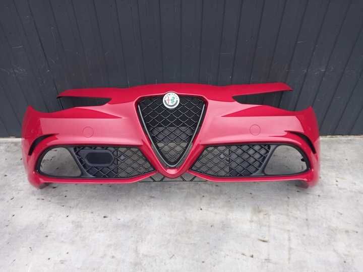 Alfa Romeo Giulia Quadrifoglio Бампер передний рестайл дорестайл