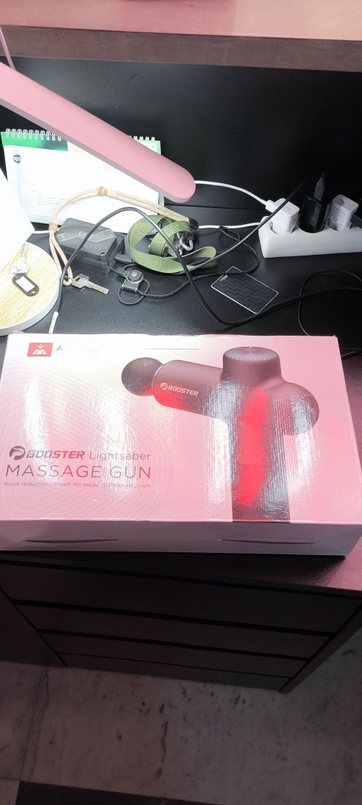Pistola Massagem Booster LightSaber