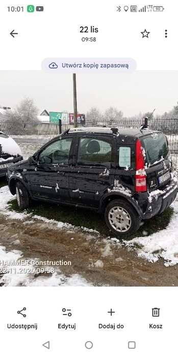 Fiat panda 4x4 benzyna