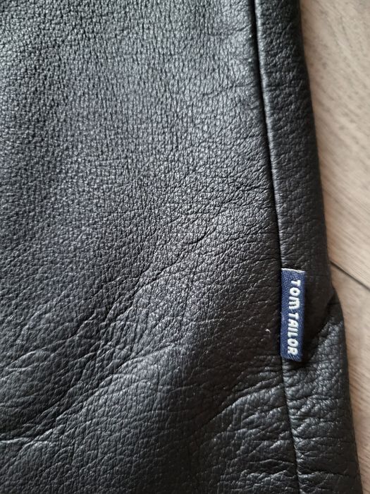 Kurtka skórzana oversize Tom Tailor M