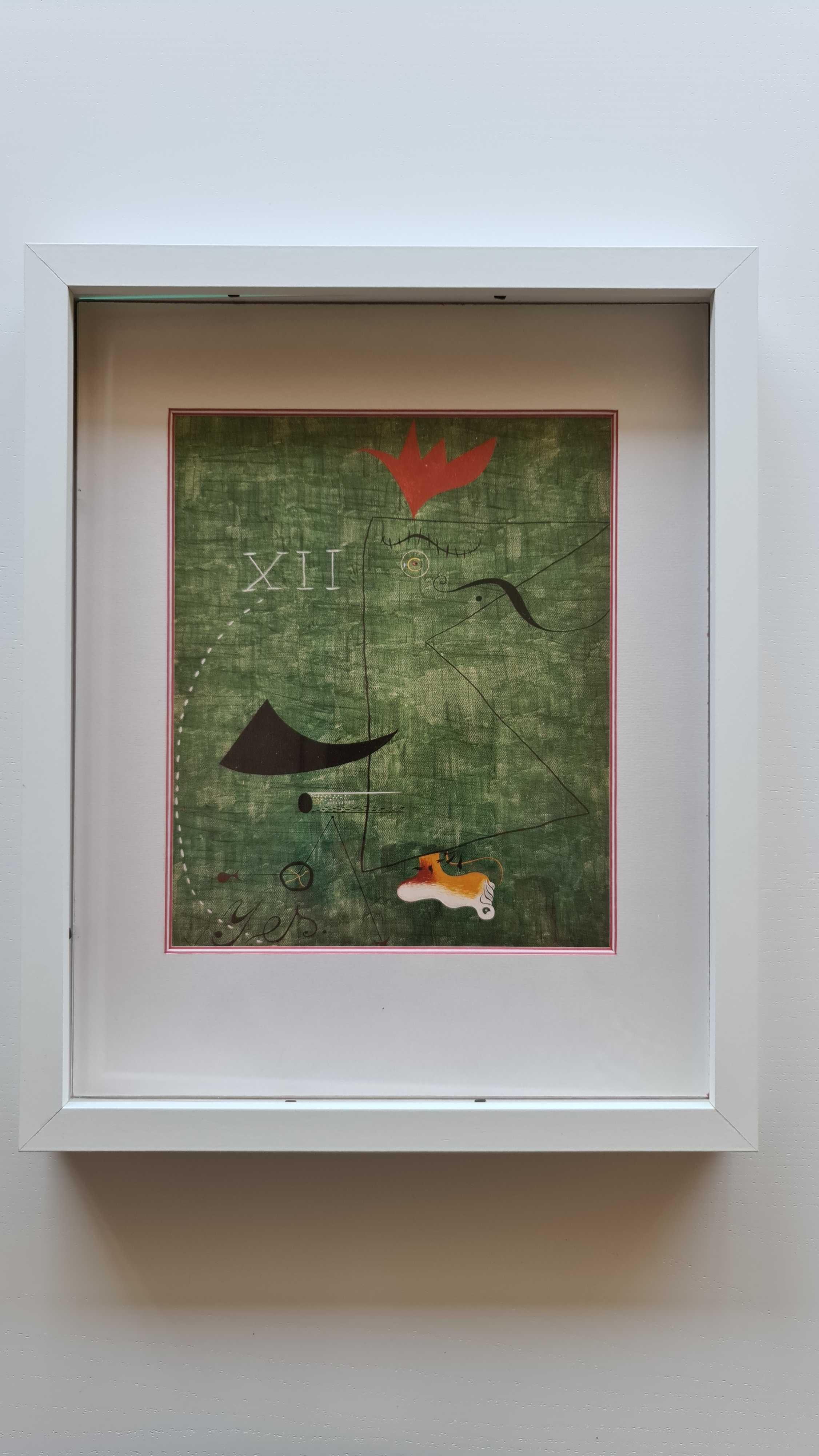 Estampa de quadro de Miró