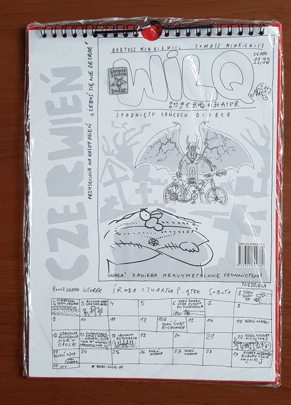 WILQ Superbohater tom 13 + Kalendarz - Bartosz i Tomasz Minkiewicz